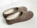 Chaussons en feutre, motifs variés