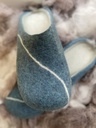 Chaussons en feutre « Pierres»